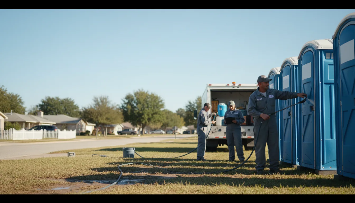 Long-Term Portable Toilet Rental in Napoleon, OH near me